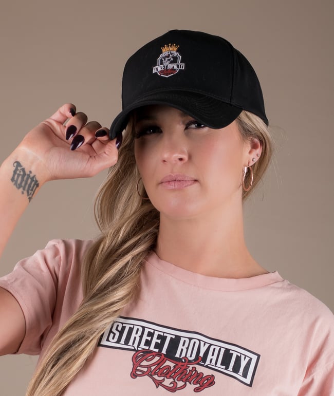 Street Royalty Black Snap Back