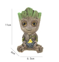 Image 3 of New Stock Big size!!! Cute Tree Man Groot Decoration for Fish Tank with air stone