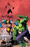 Remark Sketch Virgin Hulk #6 Arsenal/Cape&Cowl Store Exclusive X-Men Animated 181 Homage Houston