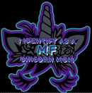 Image 2 of MF UNICORN WOMENS RAZOR BACK TANKS