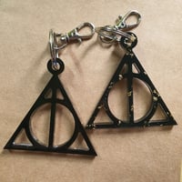 Image 1 of Deathly Hallows Keychain (Soft)