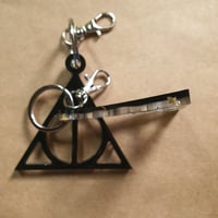 Image 3 of Deathly Hallows Keychain (Soft)