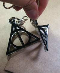 Image 4 of Deathly Hallows Keychain (Soft)