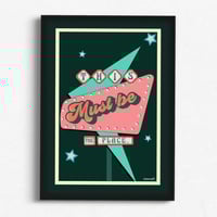 Image 1 of This Must Be Place Print