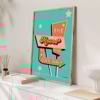 Image 5 of She Moves In Her Own Way Print