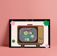 Image 2 of Welcome To The House Of Fun Print