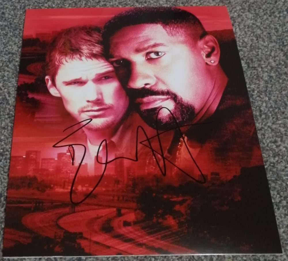Ethan Hawke Signed Training Day 10x8
