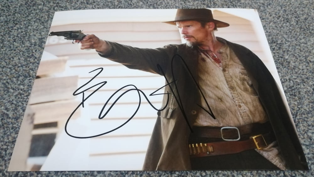 In a Valley of Violence Ethan Hawke Signed 