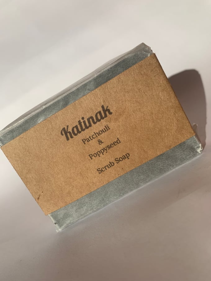 Image of Patchouli & Poppyseed Scrub Soap