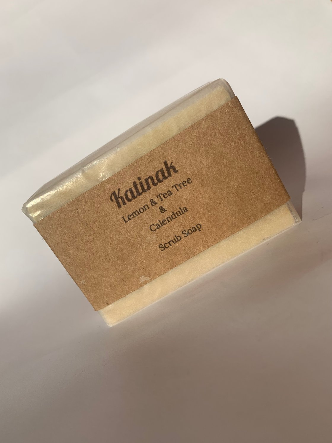 Image of Lemon & Teatree & Calendula Scrub Soap