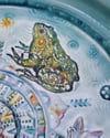 Frog Song Lotus Oil Plate