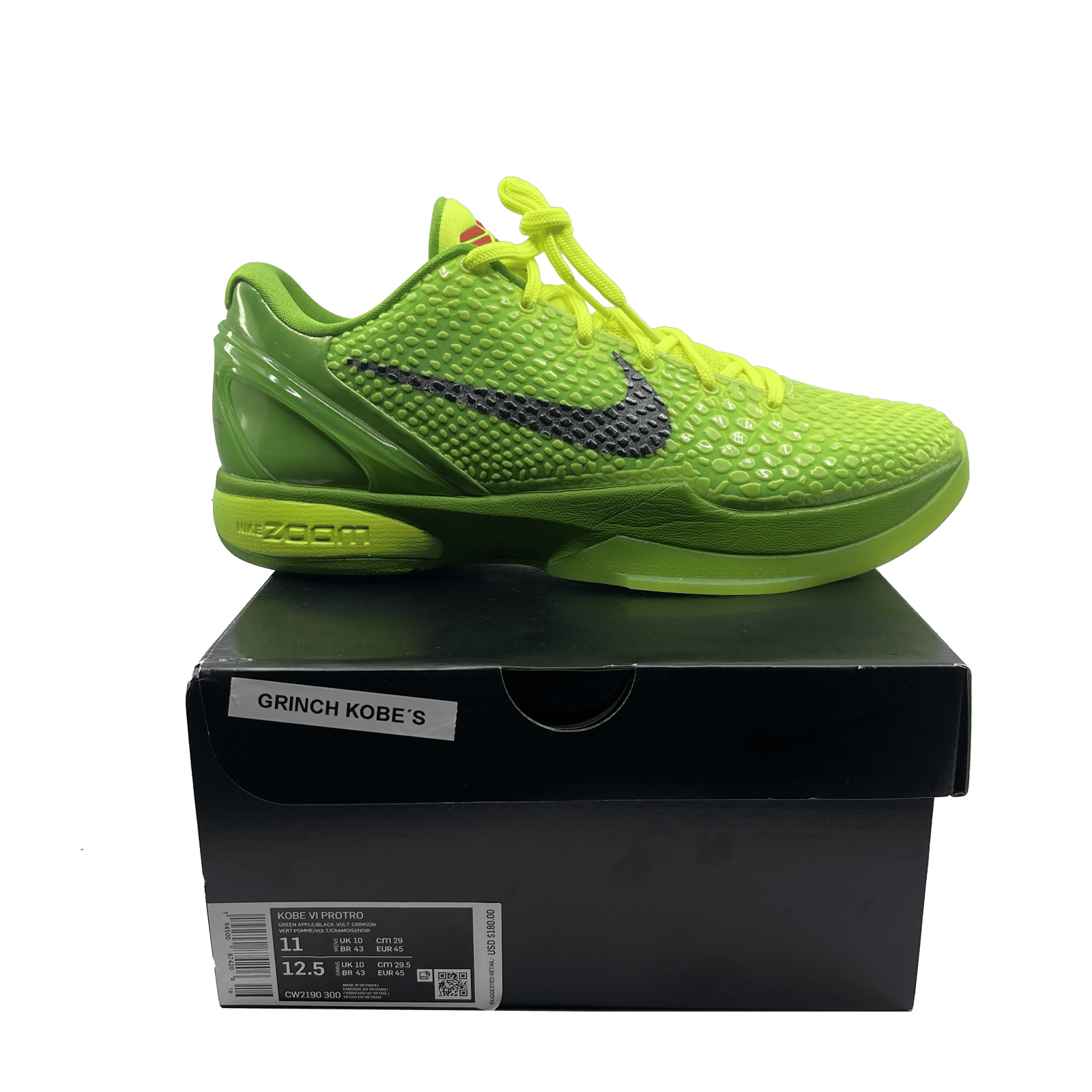 kobe grinches size 11