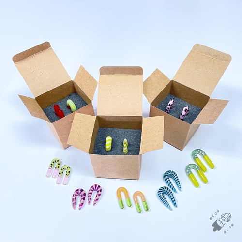 Image of Bi-Colored Teefs Ear Hangers