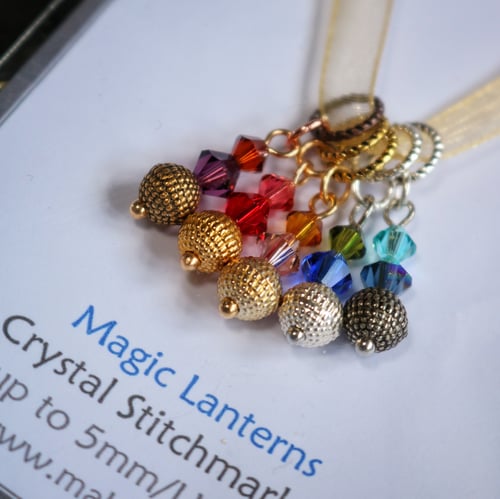 Image of MAGIC LANTERNS Stitchmarkers