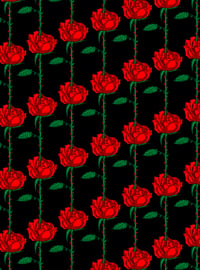 Image 2 of Roses Woven 
