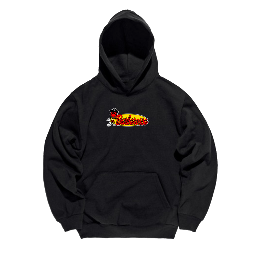 Barbarossa Industries Hooded Sweatshirt Black