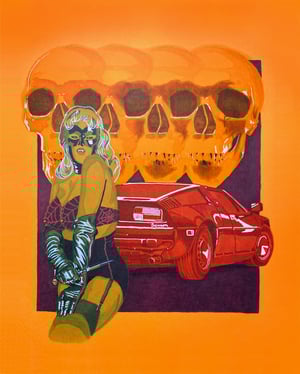 Image of The Demon Woven Blanket PREORDER