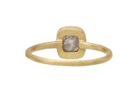 Image 2 of Grey diamond engagement ring 18k Earl grey