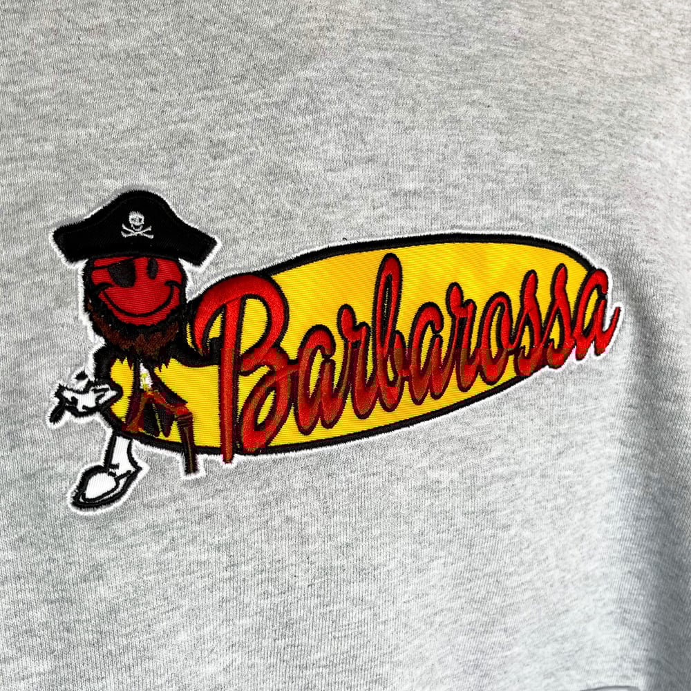 Barbarossa Industries Hooded Sweatshirt Ash Grey