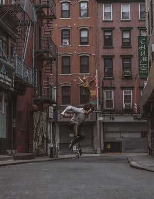 Image of CHINATOWN TREFLIP HOODIE