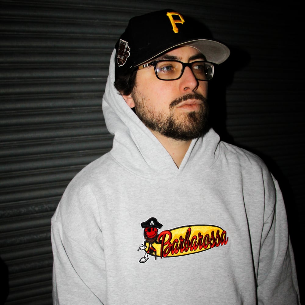 Barbarossa Industries Hooded Sweatshirt Ash Grey