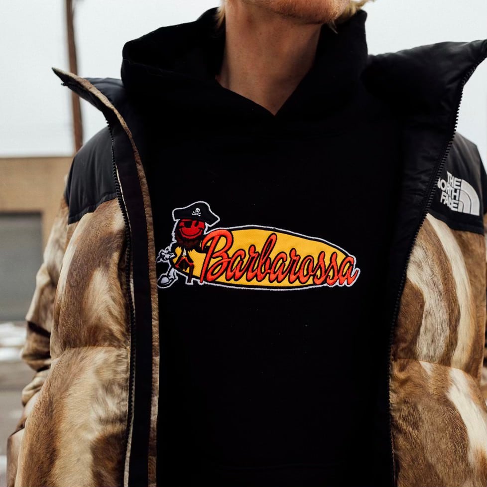 Barbarossa Industries Hooded Sweatshirt Black