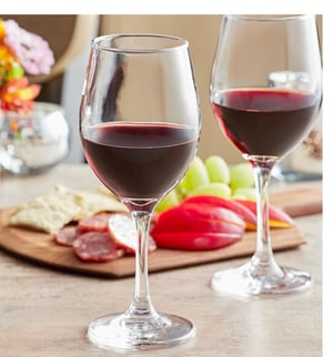 Image of 11 oz clear Wine glass 