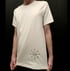 Chaos Eye  T-shirt BLACK on WHITE   ONE OF A KIND  size MEDIUM Image 2