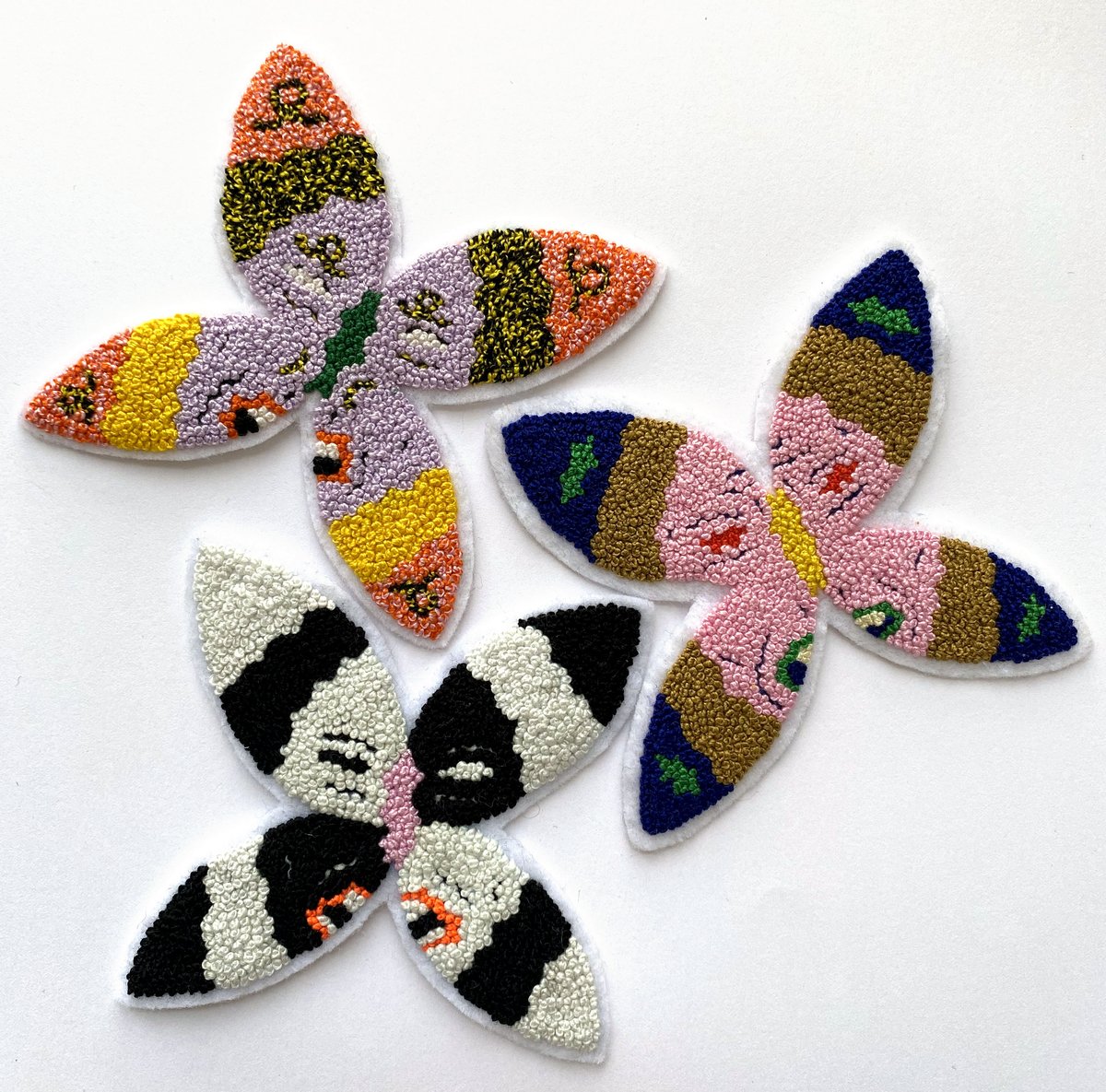 Bandeau sport Made in France motif Butterfly - Phidi