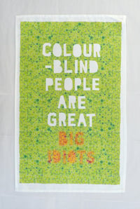 Image 2 of Colour Blind Tea Towel
