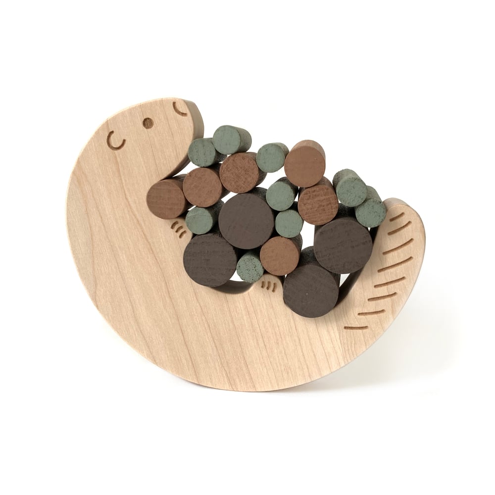 Image of Jeu d’équilibre en bois Castor
