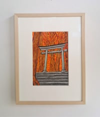 Image 2 of Torii gate, autumn colours