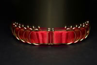 Image 2 of Satin choker with D-rings 