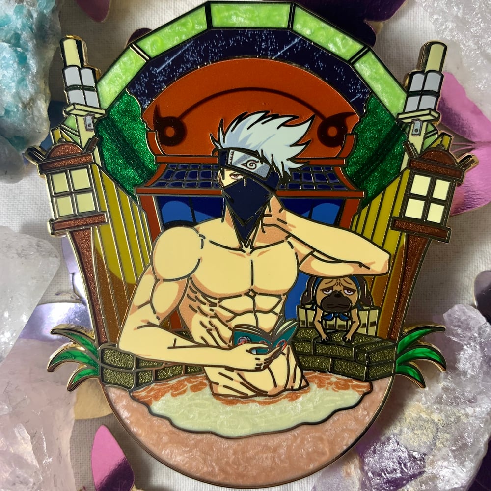 Copy Ninja Hot Springs Pin