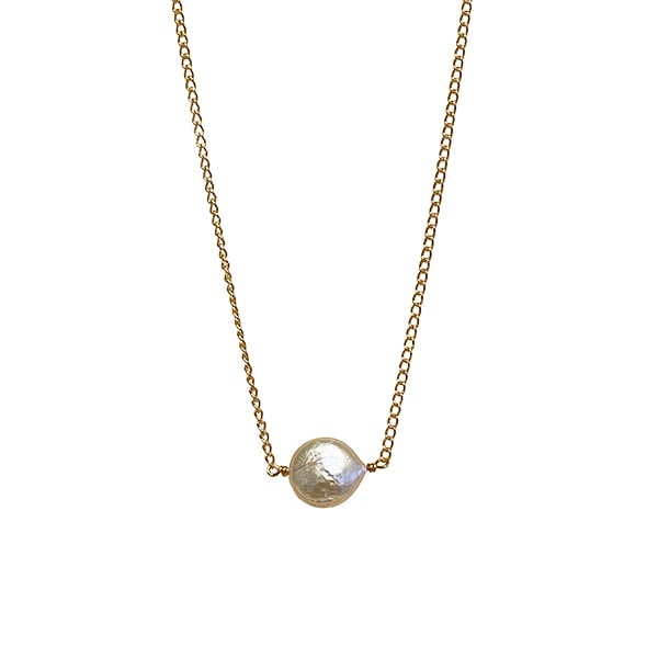 Image of Coin Pearl Necklace