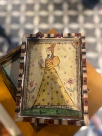 Image 1 of Beautiful girl, mixed media, SOLD TO Mary R 