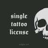 Single Tattoo Licence