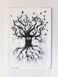Image 1 of TREE OF LIFE noir et blanc