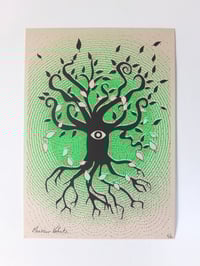 Image 1 of TREE OF LIFE chocolat et vert fluo