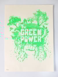 Image 1 of THE GREEN POWER fluo vert ivoire