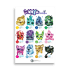 GemmyDoodles™ Specimen Poster by Angie Mason