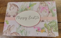 Image 1 of Watercolor Easter Bunnies