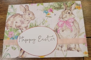 Image of Watercolor Easter Bunnies