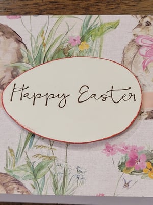 Image of Watercolor Easter Bunnies