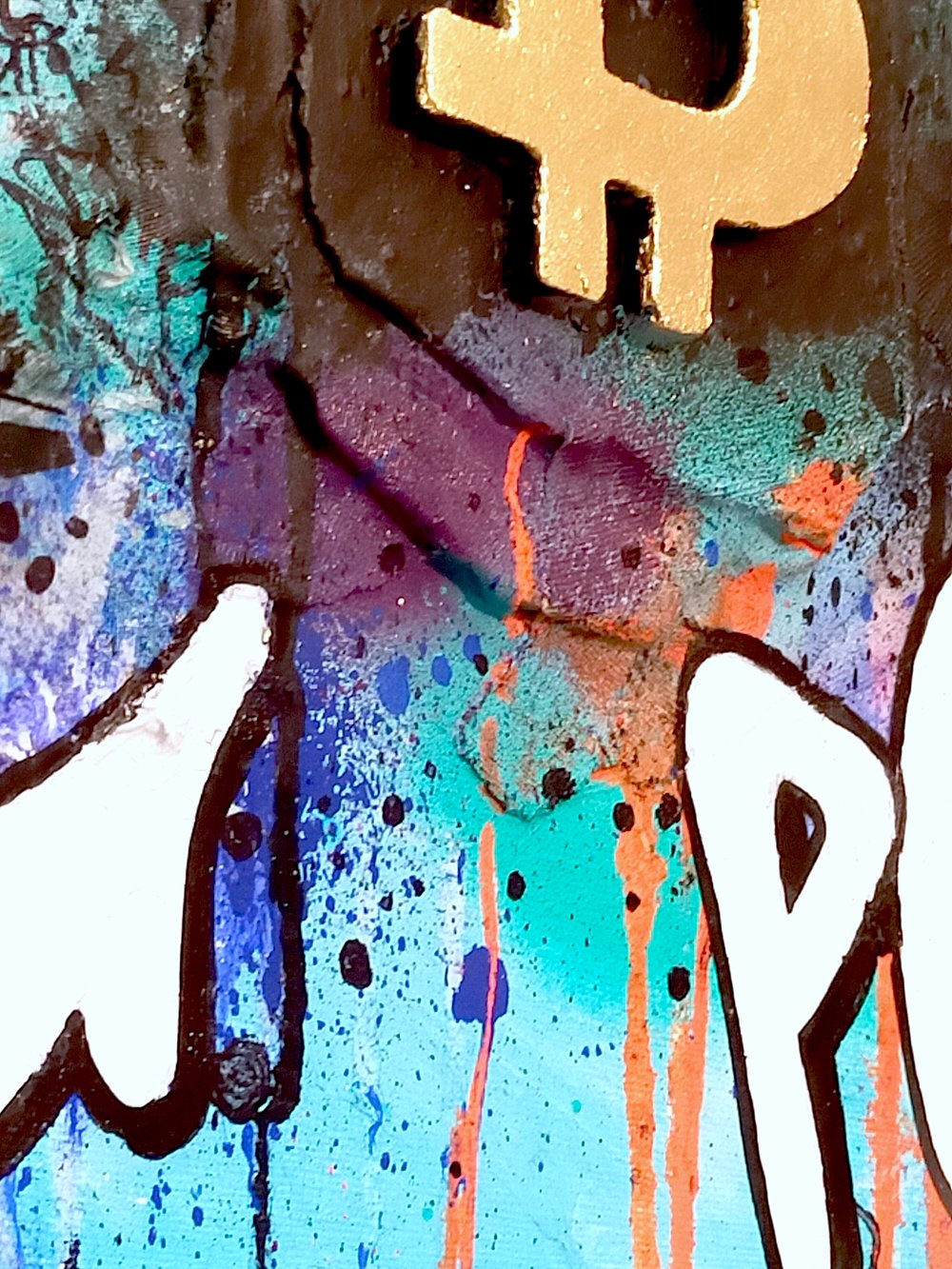 POW! BITCOIN SCULPTURE X SHOOTTHEBANK 2022
