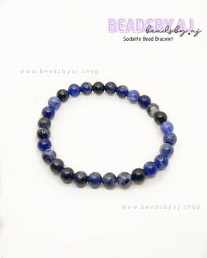 Image of Sodalite Bead Bracelet 