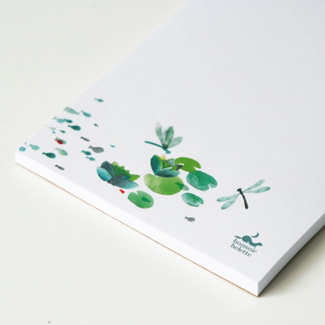 Bloc-note Libellules