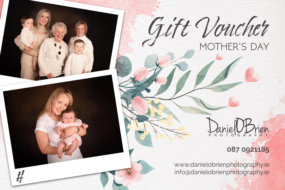 Mother's Day Gift Vouchers Daniel OBrien Photography