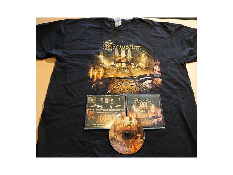 Image of The Unholy Divine album cover t-shirt + CD