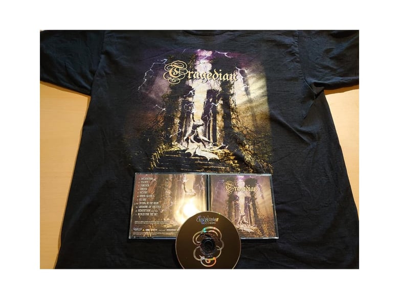 Image of The Decimation album cover t-shirt + CD
